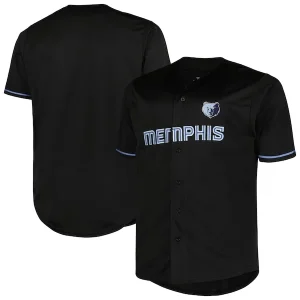 Eccezionale Memphis Grizzlies Profile Big & Tall Pop Jersey Black per i Fan Veri
