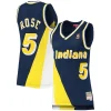 Trendy Elegante Duraturo Jalen Rose Indiana Pacers Women's 1996/97 Hardwood Classics Swingman Jersey Navy per i Fan Veri