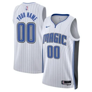 Duraturo Splendido Orlando Magic Nike Unisex Swingman Custom Jersey White Association Edition per i Fan Veri