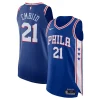 Magnifico Accattivante Delizioso Joel Embiid Philadelphia 76ers Nike Authentic Jersey Association Edition Royal per i Fan Veri