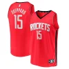 Classico Bellissimo Reed Sheppard Houston Rockets Youth 2024 NBA Draft Fast Break Player Jersey Icon Edition Red per i Fan Veri