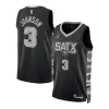 Meraviglioso Elegante Splendido Keldon Johnson San Antonio Spurs Jordan Brand Unisex Swingman Jersey Statement Edition Black per i Fan Veri