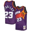 Versatile Cedric Ceballos Phoenix Suns 1992/93 Hardwood Classics Swingman Jersey Purple per i Fan Veri