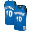 Elegante Eccezionale Stupendo Wally Szczerbiak Minnesota Timberwolves 2001/02 Hardwood Classics Swingman Jersey Blue per i Fan Veri