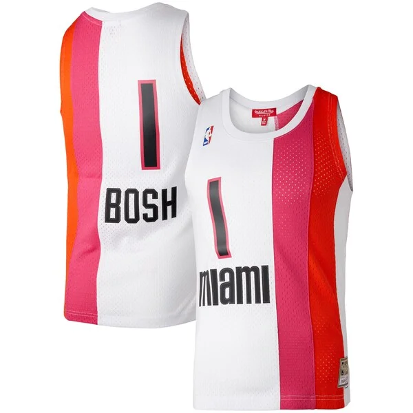 Versatile Carino Chris Bosh Miami Heat Women's Hardwood Classics 2011/12 Swingman Jersey White per i Fan Veri
