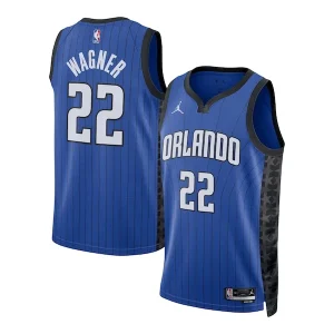 Pratico Prestigioso Gorgeous Franz Wagner Orlando Magic Jordan Brand Unisex Swingman Jersey Statement Edition Blue per i Fan Veri