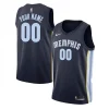 Fantastico Resistente Incantevole Memphis Grizzlies Nike Swingman Custom Jersey Navy Icon Edition per i Fan Veri