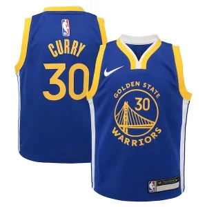 Ottimo Raffinato Classico Stephen Curry Golden State Warriors Nike Preschool Dri FIT Swingman Player Jersey Icon Edition Royal per i Fan Veri
