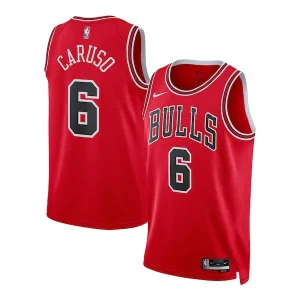 Sofisticato Alex Caruso Chicago Bulls Nike Unisex Swingman Jersey Icon Edition Red per i Fan Veri