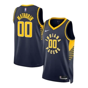 Robusto Bennedict Mathurin Indiana Pacers Nike Unisex Swingman Jersey Icon Edition Navy per i Fan Veri