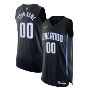 Pratico Meraviglioso Orlando Magic Nike 2021/22 Diamond Authentic Custom Jersey Icon Edition Black per i Fan Veri