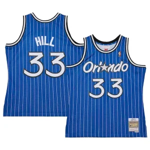 Duraturo Grant Hill Orlando Magic 2004/05 Hardwood Classics Swingman Jersey Blue per i Fan Veri