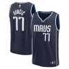 Classico Meraviglioso Luka Dončić Dallas Mavericks Men's Fast Break Player Jersey Statement Edition Navy per i Fan Veri