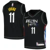 Comodo Bellissimo Kyrie Irving Brooklyn Nets Nike Preschool 2020/21 Swingman Jersey City Edition Black per i Fan Veri