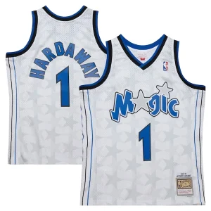 Moderno Pratico Fantastico Penny Hardaway Orlando Magic 1998/99 Hardwood Classics Swingman Jersey White per i Fan Veri