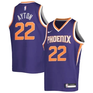Lussuoso Eccezionale Magnifico Deandre Ayton Phoenix Suns Nike Youth Swingman Jersey Icon Edition Purple/White per i Fan Veri