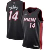 Accattivante Attraente Carino Tyler Herro Miami Heat Nike Unisex Swingman Jersey Icon Edition Black per i Fan Veri