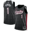 Moderno Fascinante Sofisticato Anfernee Simons Portland Trail Blazers Nike Unisex 2024/25 Swingman Player Jersey City Edition Black per i Fan Veri