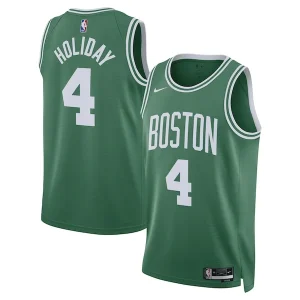 Carino Jrue Holiday Boston Celtics Nike Unisex Swingman Jersey Icon Edition Kelly Green per i Fan Veri