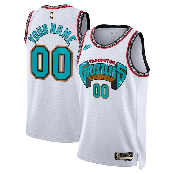 Fascinante Comodo Stupendo Memphis Grizzlies Nike Unisex Adult Swingman Custom Jersey Classic Edition White per i Fan Veri