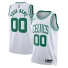 Duraturo Boston Celtics Nike Unisex Swingman Custom Jersey White Association Edition per i Fan Veri