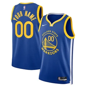 Bellissimo Versatile Golden State Warriors Nike Unisex Swingman Custom Jersey Royal Icon Edition per i Fan Veri