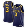 Ottimo Jordan Poole Golden State Warriors Jordan Brand Unisex Swingman Jersey Statement Edition Navy per i Fan Veri