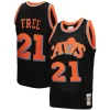 Pratico Cleveland Cavaliers 1984 85 Hardwood Classics World B. Free Reload 3.0 Swingman Jersey Black per i Fan Veri