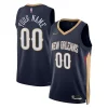 Stupendo New Orleans Pelicans Nike 2021/22 Diamond Swingman Custom Jersey Icon Edition Navy per i Fan Veri
