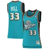Robusto Grant Hill Detroit Pistons Women's 1998/99 Hardwood Classics Swingman Jersey Teal per i Fan Veri