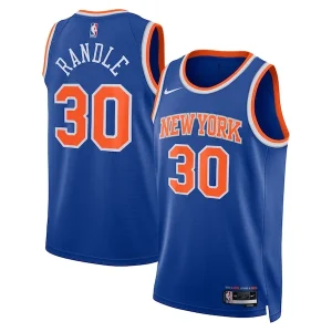 Pratico Julius Randle New York Knicks Nike Unisex Swingman Jersey Icon Edition Blue per i Fan Veri