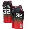 Versatile Bill Walton Portland Trail Blazers 1976/77 Hardwood Classics Fadeaway Swingman Player Jersey Red/Black per i Fan Veri