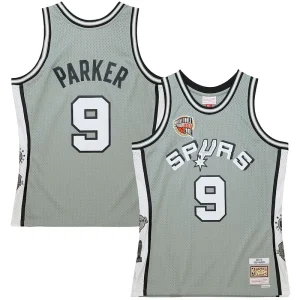 Trendy Tony Parker San Antonio Spurs Unisex Hall of Fame Class of 2023 Throwback Swingman Jersey Gray per i Fan Veri
