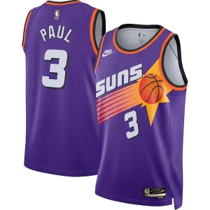 Moderno Chris Paul Phoenix Suns Nike Swingman Jersey Classic Edition Purple per i Fan Veri