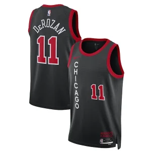 Resistente Carino Splendido DeMar DeRozan Chicago Bulls Nike Unisex 2023/24 Swingman Jersey Black City Edition per i Fan Veri