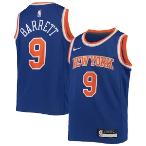 Trendy Attraente RJ Barrett New York Knicks Nike Youth Swingman Jersey Icon Edition Royal per i Fan Veri