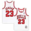 Meraviglioso Moderno Lussuoso Michael Jordan Chicago Bulls Preschool 1997/98 Hardwood Classics Authentic Jersey White/Black/Red per i Fan Veri