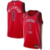 Bellissimo Gorgeous Zion Williamson New Orleans Pelicans Jordan Brand Unisex Swingman Jersey Statement Edition Red per i Fan Veri