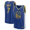 Magnifico Buddy Hield Golden State Warriors Fast Break Replica Player Jersey Icon Edition Royal per i Fan Veri
