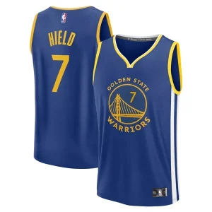 Magnifico Buddy Hield Golden State Warriors Fast Break Replica Player Jersey Icon Edition Royal per i Fan Veri
