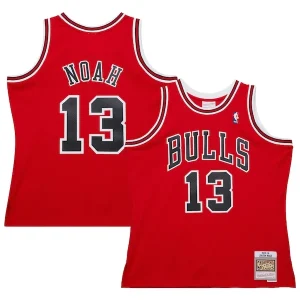 Classico Accattivante Joakim Noah Chicago Bulls 2013/14 Hardwood Classics Swingman Jersey Red per i Fan Veri