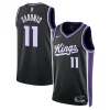 Gorgeous Stupendo Delizioso Domantas Sabonis Sacramento Kings Nike Unisex Swingman Player Jersey Icon Edition Black per i Fan Veri