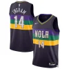 Splendido Attraente Brandon Ingram New Orleans Pelicans Nike Unisex 2022/23 Swingman Jersey City Edition Purple per i Fan Veri