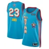 Magnifico LeBron James Jordan Brand Unisex 2025 NBA All Star Game Swingman Player Jersey Light Blue per i Fan Veri