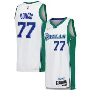 Resistente Versatile Raffinato Luka Dončić Dallas Mavericks Nike Swingman Player Jersey City Edition White per i Fan Veri