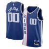 Pratico Raffinato Comodo Sacramento Kings Nike Unisex 2023/24 Custom Swingman Jersey Blue City Edition per i Fan Veri