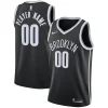 Magnifico Classico Meraviglioso Brooklyn Nets Nike 2020/21 Swingman Custom Jersey Icon Edition Black per i Fan Veri