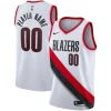 Cool Meraviglioso Portland Trail Blazers Nike 2020/21 Swingman Custom Jersey Association Edition White per i Fan Veri