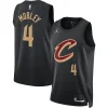 Magnifico Versatile Evan Mobley Cleveland Cavaliers Jordan Brand Unisex Swingman Jersey Statement Edition Black per i Fan Veri