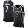 Meraviglioso Robusto Trendy Kevin Durant Brooklyn Nets Nike Unisex Swingman Jersey Icon Edition Black/White per i Fan Veri